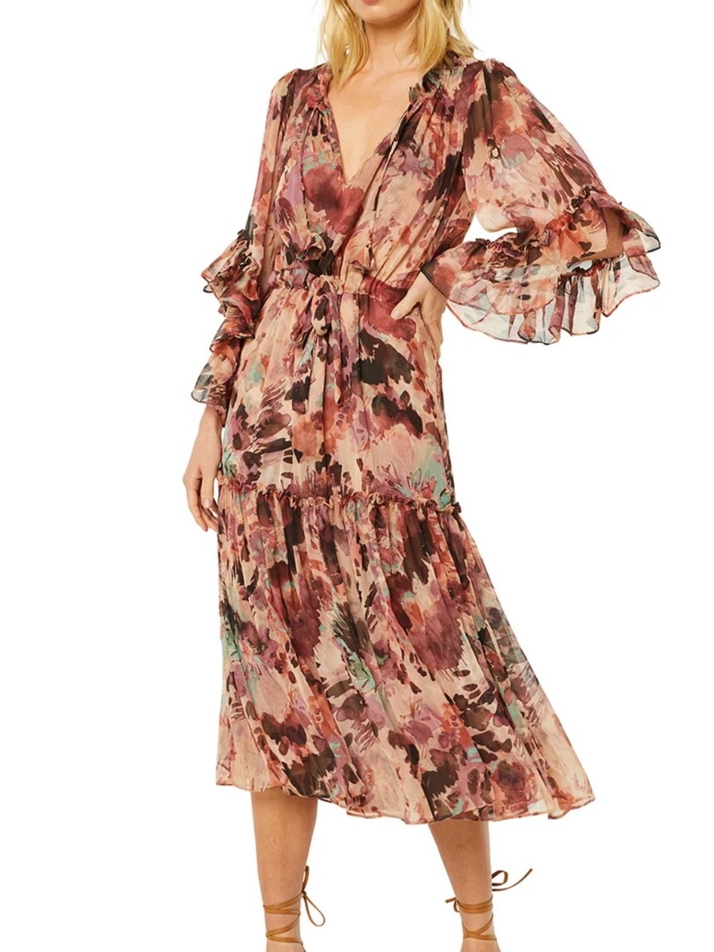 Misa Los Angeles Marcele dress in Floradream